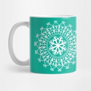 Snowflake mandala Mug